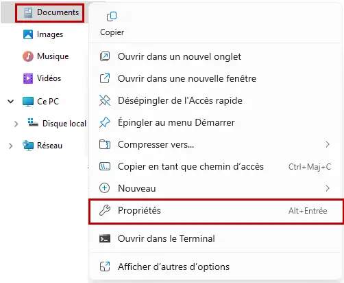 Blog_restauration_01 fichiers supprimes propriétés